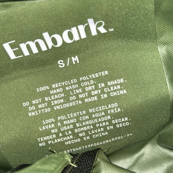 Embark Women’s Green Pant Set Rain Suit (Size S/M) - Picture 4 of 5